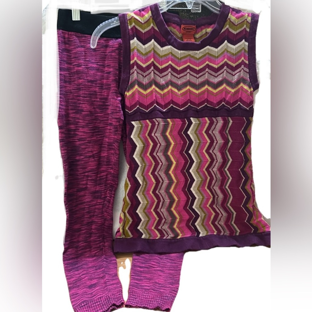 Missoni For Target Sweater Tunic and Leggings - Girls M